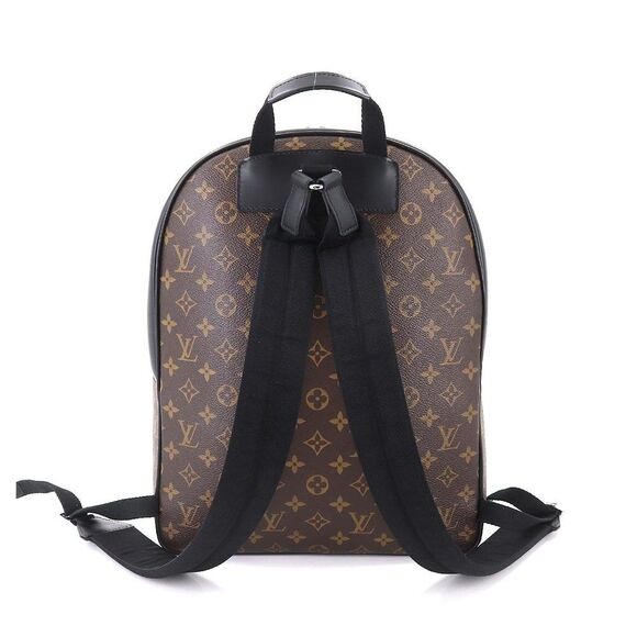 Louis Vuitton Monogram Macassar Josh NV Backpack Rucksack - Picture 1 of 8